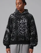 Jordan суичър с качулка дамски с памук Brooklyn Fleece черен IX6900.010