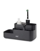Joseph Joseph Органайзер за баня EasyStore L в черно