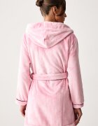 Juicy Couture халат дамски LOTTLE CREST PLUSH розов JCYRB226857