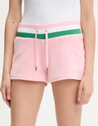 Juicy Couture Къс панталон VELOUR STRIPE BOOTY SHORT