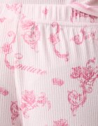 Juicy Couture пижама от две части дамска ROSE RIB SET розова JCYPJ226856