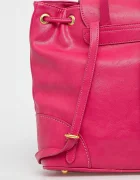 Juicy Couture Раница POPPY в розово голям размер с изчистен дизайн BEJYF8790WVP