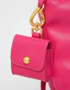Juicy Couture Раница POPPY в розово голям размер с изчистен дизайн BEJYF8790WVP
