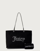 Juicy Couture шопинг чанта дамска KIMBERLY черна BIJQL99CFWZC