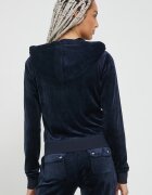 Juicy Couture Суичър в тъмносиньо с изчистен дизайн