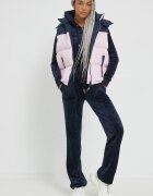 Juicy Couture Суичър в тъмносиньо с изчистен дизайн
