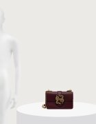 Just Cavalli чанта дамска от имитация на кожа бордо 81RA4BAF ZSA89