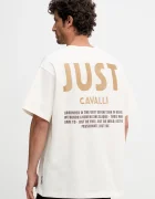 Just Cavalli Памучна тениска