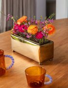 &k amsterdam Комплект чаши Duet Amber 300 ml (2 броя) в оранжево