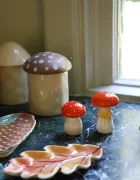 &k amsterdam Комплект за сол и черен пипер Mushroom