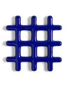 &k amsterdam Стойка за топли съдове grid blue