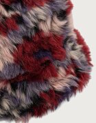 Kangol шапка идиотка дамска FAUX FUR BUCKET бордо K4370.PM521