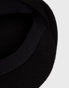 Kangol Вълнен каскет в черно от вълна