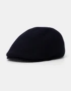 Kangol Вълнен каскет в тъмносиньо от вълна