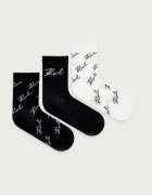 Karl Lagerfeld чорапи дамски 3 броя черни B4W47025