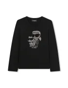 Karl Lagerfeld Детска блуза с дълги ръкави
