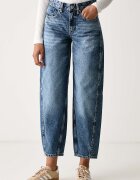 Karl Lagerfeld Jeans дънки barrel дамски сини B4W10022