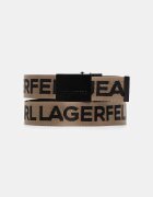 Karl Lagerfeld Jeans двустранен колан черен A1M33131