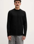 Karl Lagerfeld Jeans Памучна блуза с дълги ръкави