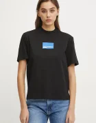Karl Lagerfeld Jeans Памучна тениска в черно A1W17006