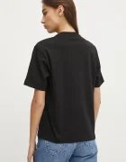 Karl Lagerfeld Jeans Памучна тениска в черно A1W17006