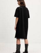 Karl Lagerfeld Jeans Рокля в черно къса с уголемена кройка B2W13068