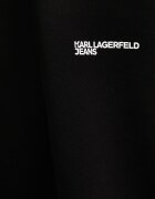 Karl Lagerfeld Jeans Рокля в черно къса с уголемена кройка B2W13068