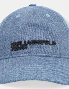 Karl Lagerfeld Jeans Шапка с козирка в синьо B1W33053