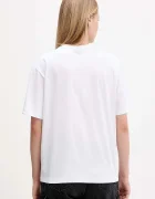 Karl Lagerfeld Jeans тениска дамска от памук бяла A4W17003