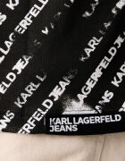 Karl Lagerfeld Jeans тениска мъжка от памук черна B4M17032