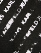 Karl Lagerfeld Jeans тениска мъжка от памук черна B4M17032