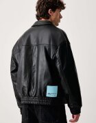 Karl Lagerfeld Jeans яке мъжко от имитация на кожа x Pietro Terzini черно B4M15056