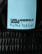 Karl Lagerfeld Jeans яке мъжко от имитация на кожа x Pietro Terzini черно B4M15056