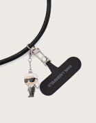 Karl Lagerfeld каишка за телефон черна KLCCUCNMSCKIK