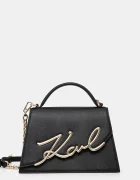 Karl Lagerfeld Кожена чанта K/SIGNATURE