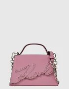 Karl Lagerfeld Кожена чанта K/SIGNATURE