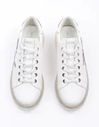 Karl Lagerfeld Кожени маратонки KAPRI KUSHION в бяло KL62610H