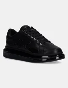 Karl Lagerfeld Кожени маратонки KAPRI KUSHION в черно KL52648F