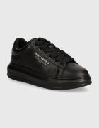 Karl Lagerfeld Кожени маратонки KAPRI MENS в черно KL52584