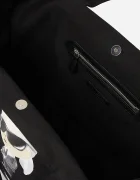 Karl Lagerfeld Памучна чанта IKON в черно A2W50027