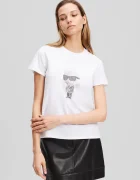 Karl Lagerfeld Памучна тениска IKON