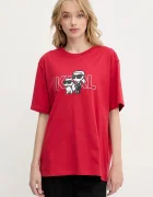 Karl Lagerfeld Памучна тениска IKON
