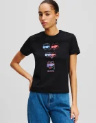 Karl Lagerfeld Памучна тениска IKON