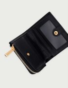 Karl Lagerfeld портфейл дамски от кожа черен B4W32002