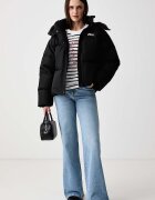 Karl Lagerfeld пухено яке дамско черно B3W15002