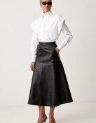 Karl Lagerfeld риза дамска от памук бяла B4W11009