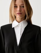 Karl Lagerfeld рокля черна с изчистена шарка B3W13043