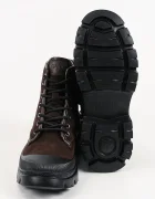 Karl Lagerfeld туристически обувки мъжки от велур Trekka Mens Nft кафяви KL25252