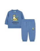 Kenzo kids Бебешки памучен спортен комплект