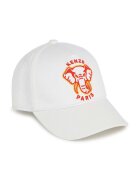 Kenzo kids Детска памучна шапка с козирка
